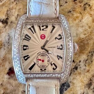 Michelle Urban Mini Diamond Bezel Watch